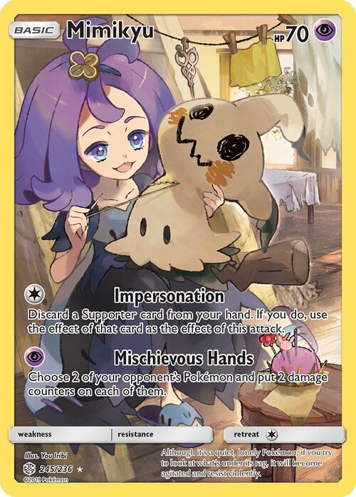 Mimikyu Card Front