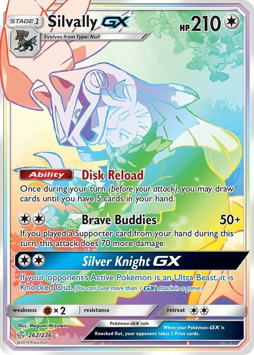 Silvally GX Card Front