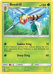 Beedrill [Sudden Sting | Sharp Sting]