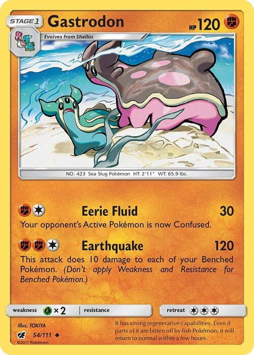 Gastrodon Card Front