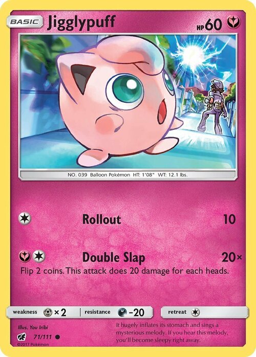 Jigglypuff Card Front