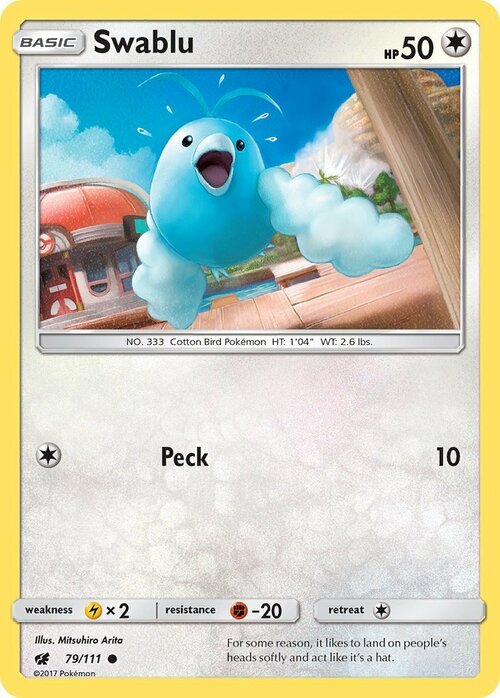 Swablu Card Front