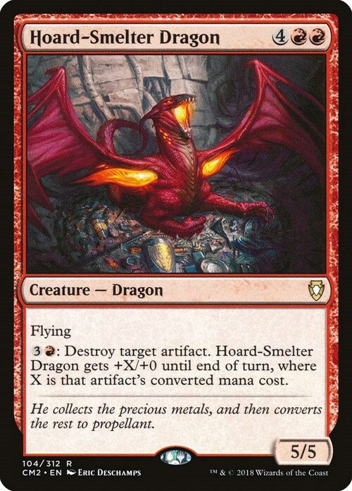 Hoard-Smelter Dragon Card Front