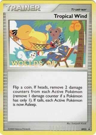 Tropical Wind Card Front