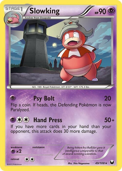 Slowking Card Front