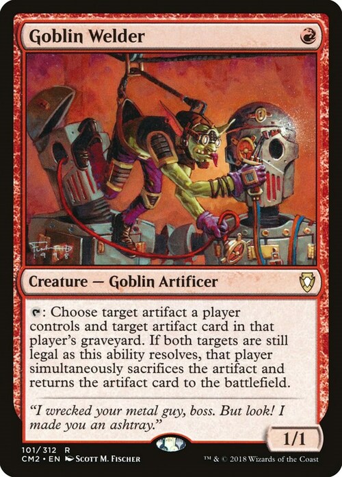 Goblin Welder Card Front