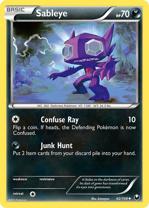 Sableye Card Front