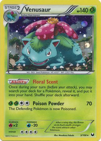 Venusaur Card Front