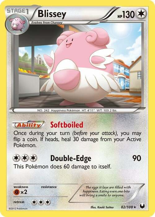 Blissey Card Front