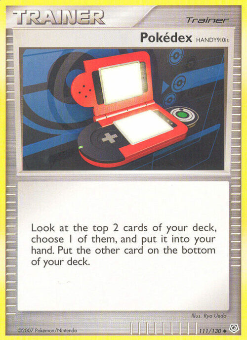 Pokédex HANDY910is Card Front