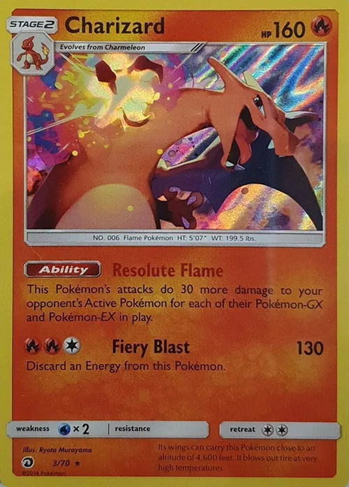 Charizard Card Front