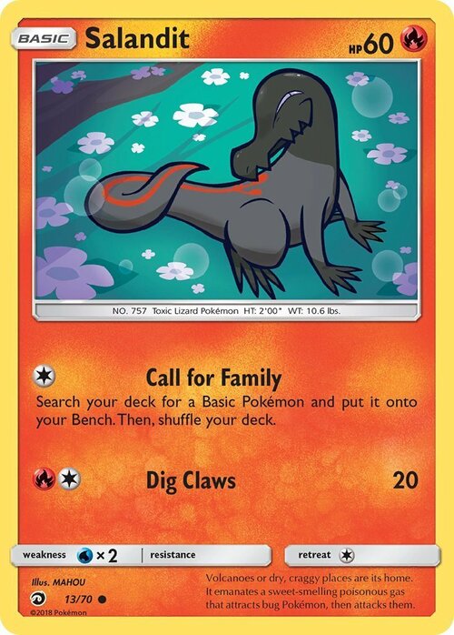 Salandit Card Front