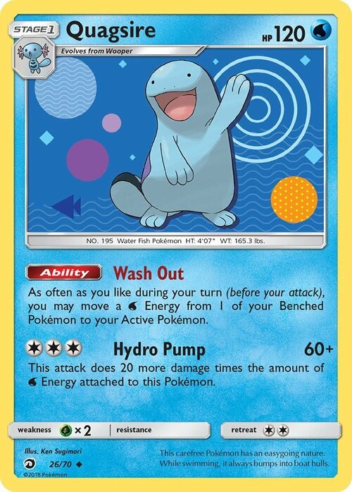 Quagsire Card Front