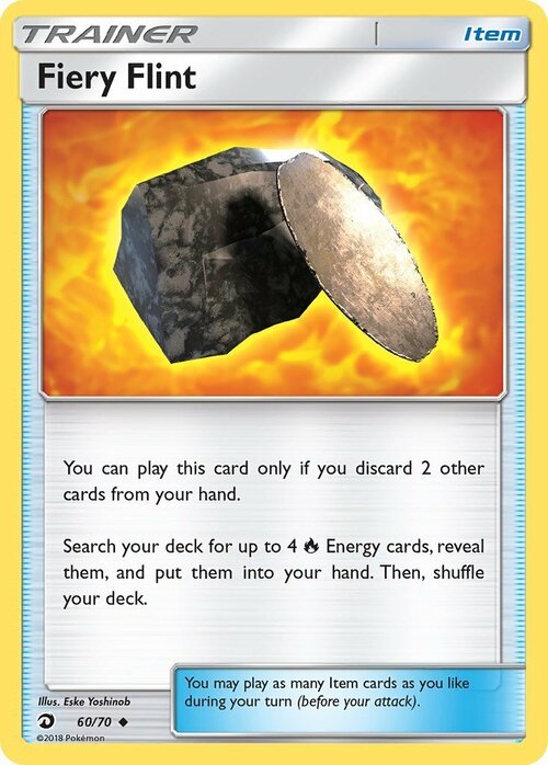 Fiery Flint Card Front