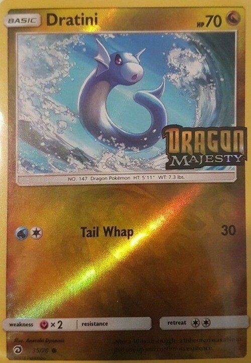 Dratini Card Front