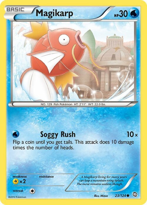 Magikarp Card Front