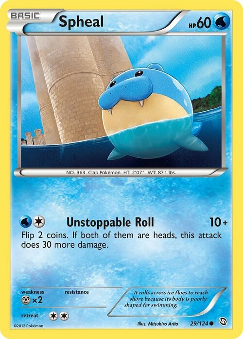 Spheal Card Front