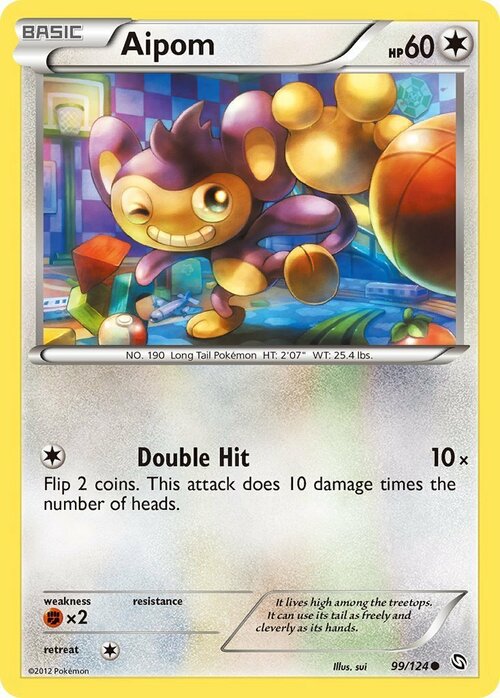 Aipom Card Front