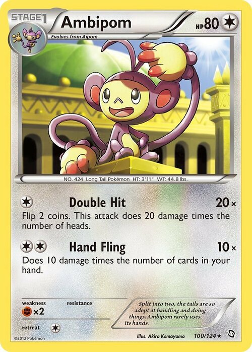 Ambipom Card Front