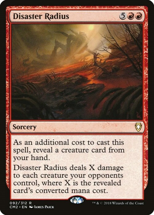 Disaster Radius Card Front