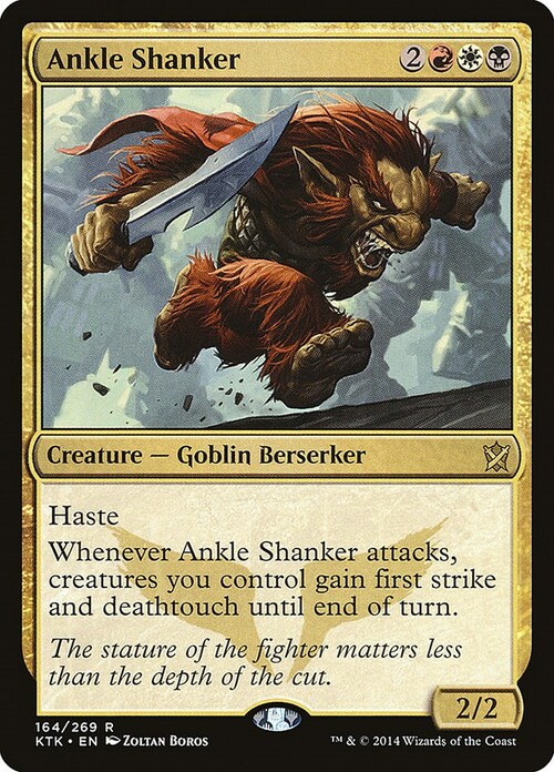 Ankle Shanker Card Front