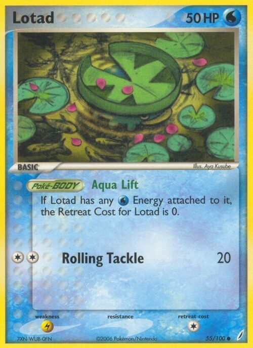 Lotad Card Front