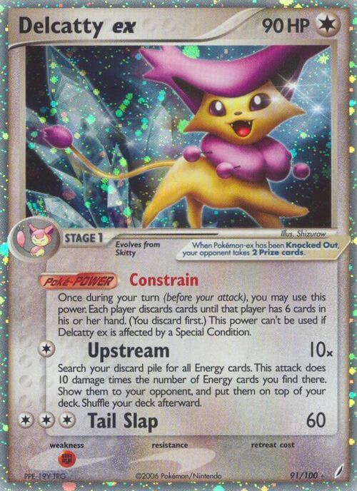 Delcatty ex Card Front