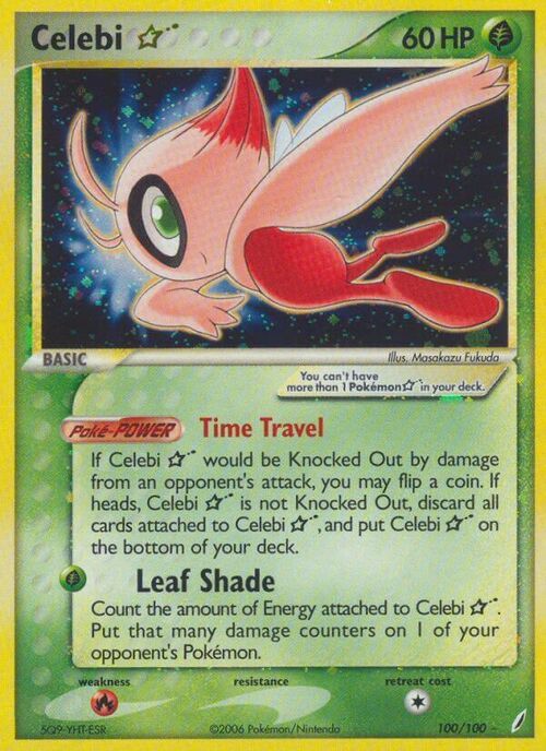 Celebi ☆ Card Front