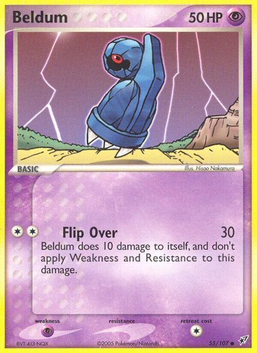 Beldum Card Front