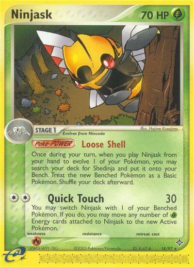 Ninjask Card Front