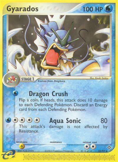 Gyarados Card Front