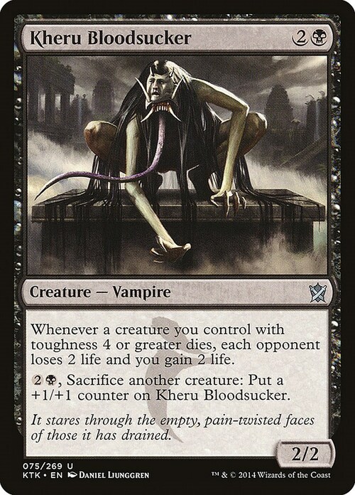 Kheru Bloodsucker Card Front