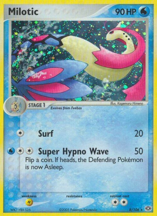 Milotic Card Front