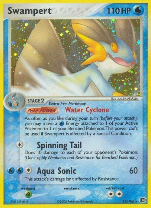 Swampert Card Front