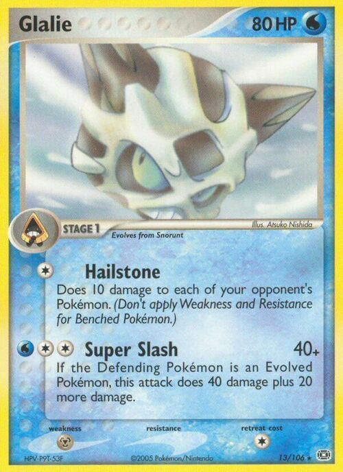 Glalie Card Front