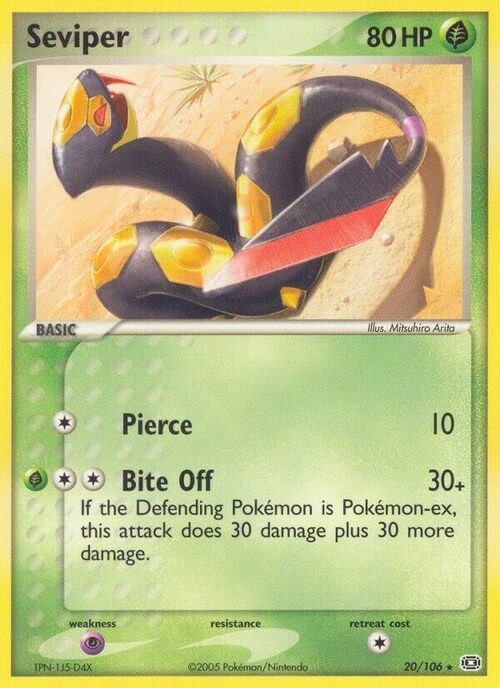 Seviper Card Front