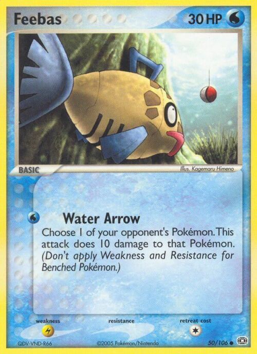 Feebas Card Front