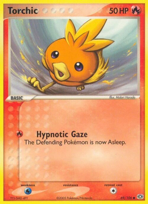 Torchic Card Front