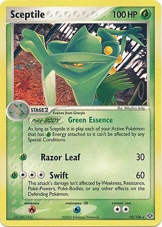 Sceptile Card Front