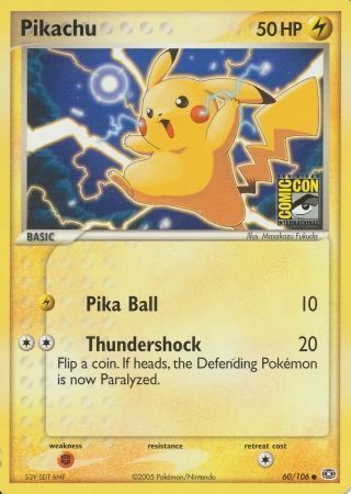 Pikachu Card Front