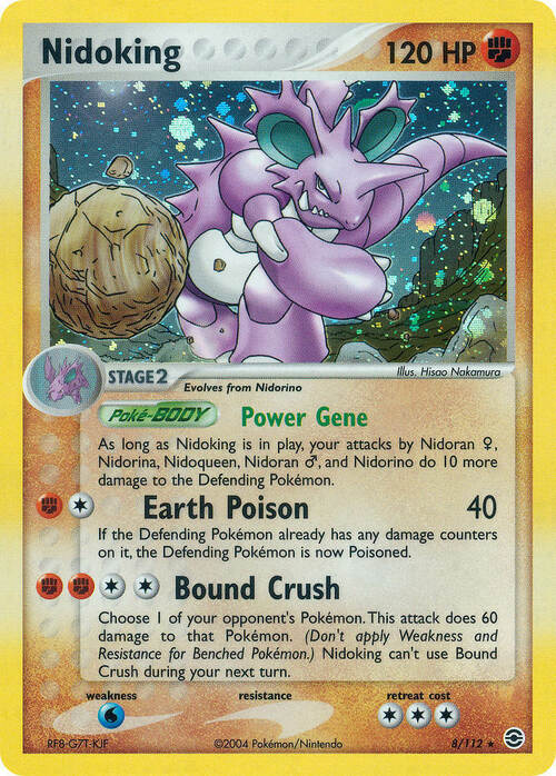 Nidoking Card Front