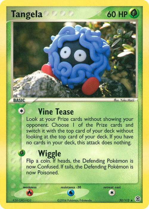 Tangela Card Front