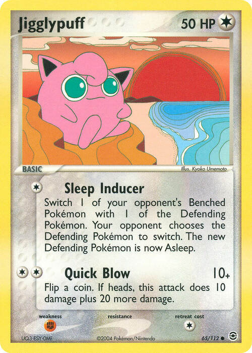 Jigglypuff Card Front