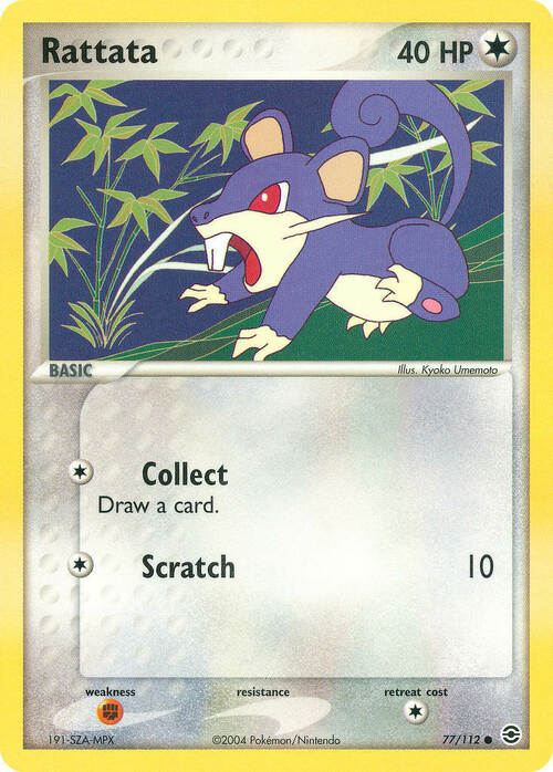 Rattata Card Front