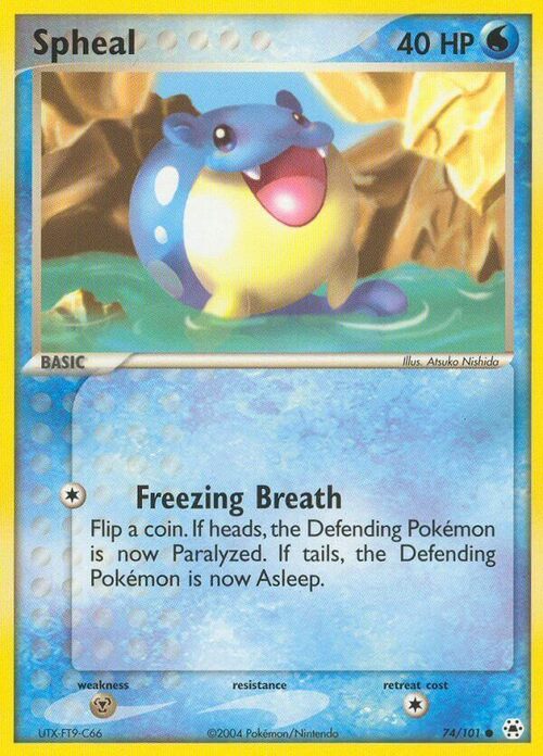 Spheal Card Front