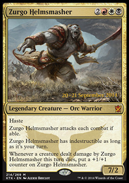 Zurgo Helmsmasher Card Front