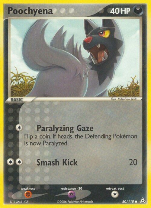 Poochyena Card Front