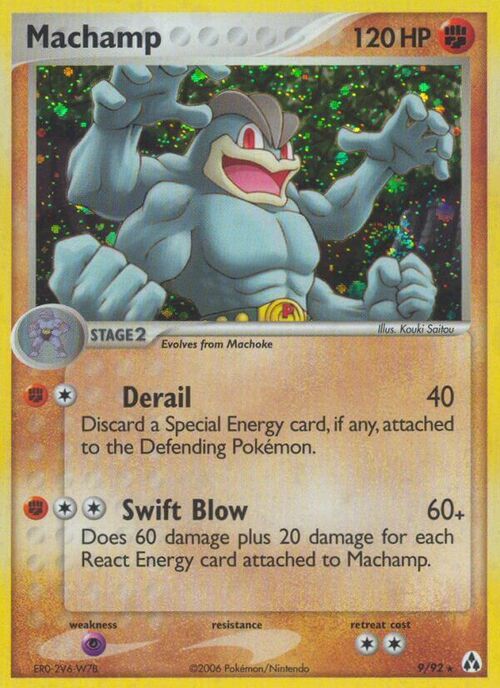 Machamp Card Front