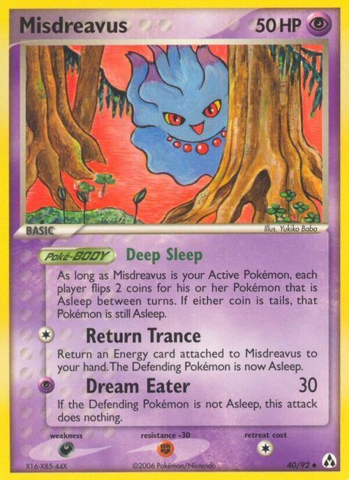 Misdreavus Card Front