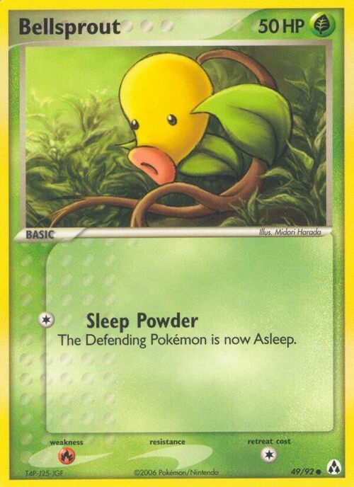 Bellsprout Card Front